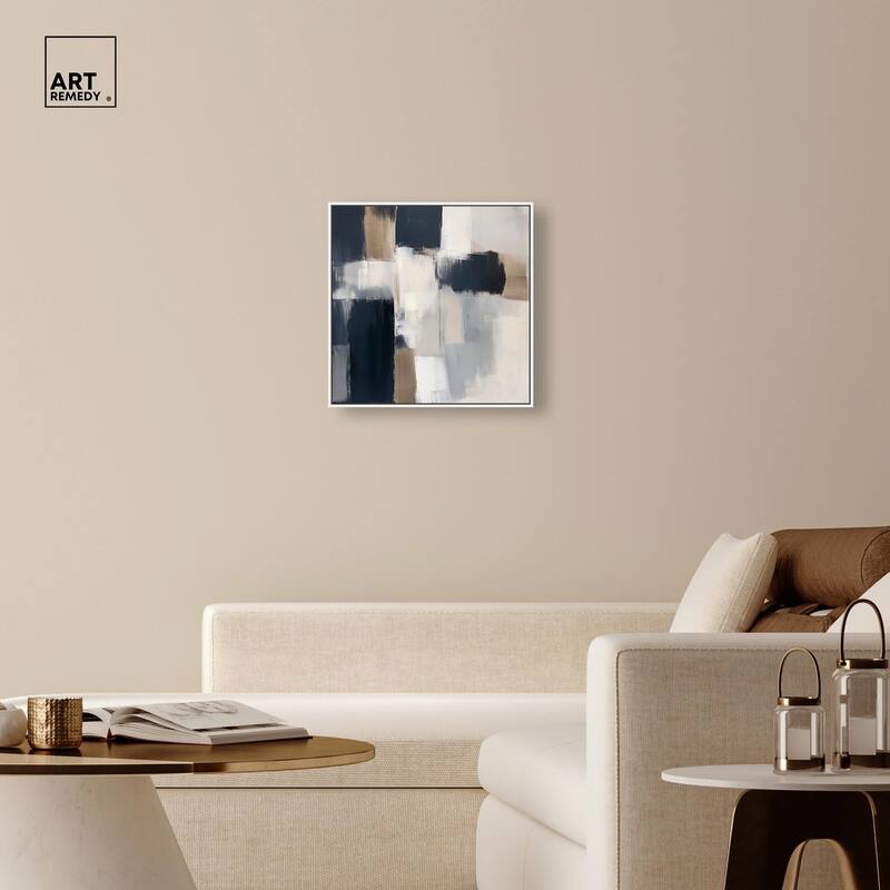 Blue Undertone II Canvas by Art Remedy