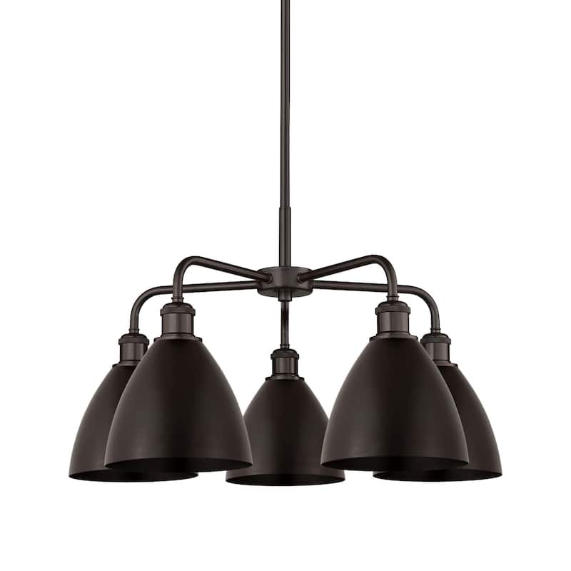 Innovations Lighting 516-5CR-16-26 Ballston Dome Chandelier Ballston - Oil Rubbed Bronze