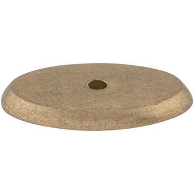 Top Knobs Oval 1-3/4 Inch Knob Backplate from the Aspen Series