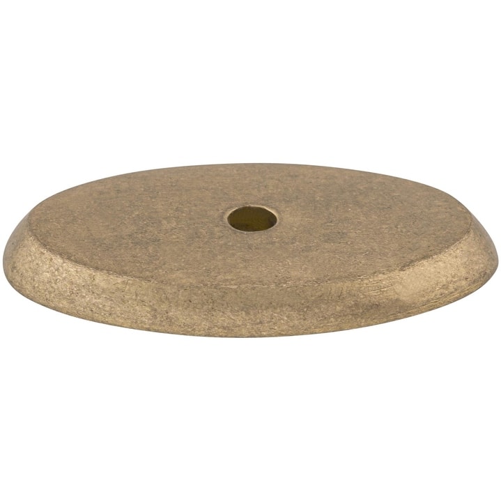 Top Knobs Oval 1-3/4 Inch Knob Backplate from the Aspen Series