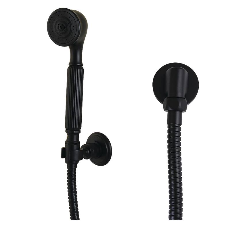 Kingston Brass Restoration Hand Shower Kit - Matte Black
