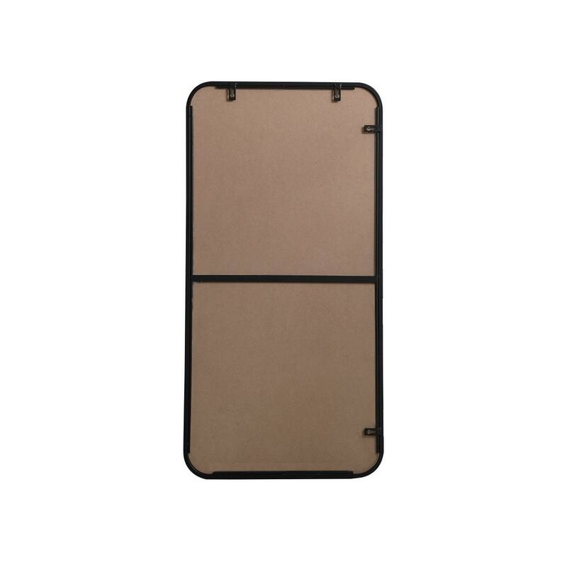Ezra Soft Corner Metal Rectangular Mirror