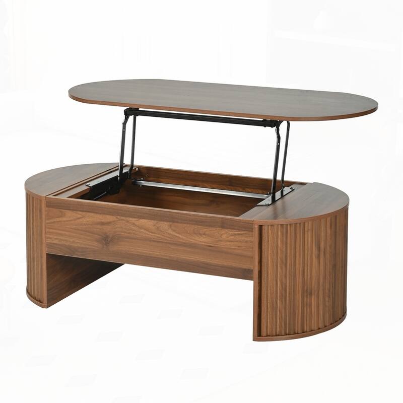 Lift Top Coffee Table with Hidden Compartment