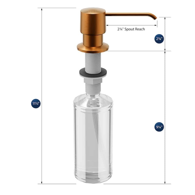 Karran SD25 Kitchen Soap/Lotion Dispenser