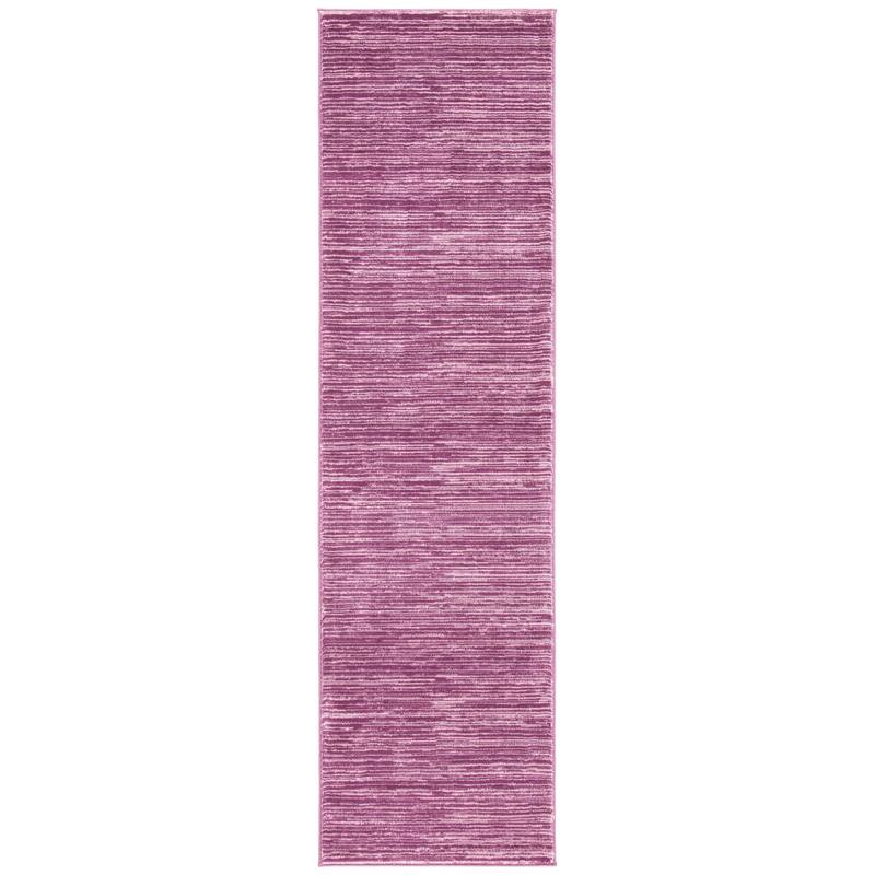 SAFAVIEH Vision Sunanda Modern Ombre Tonal Rug. - 2'2" x 6' Runner - Grape