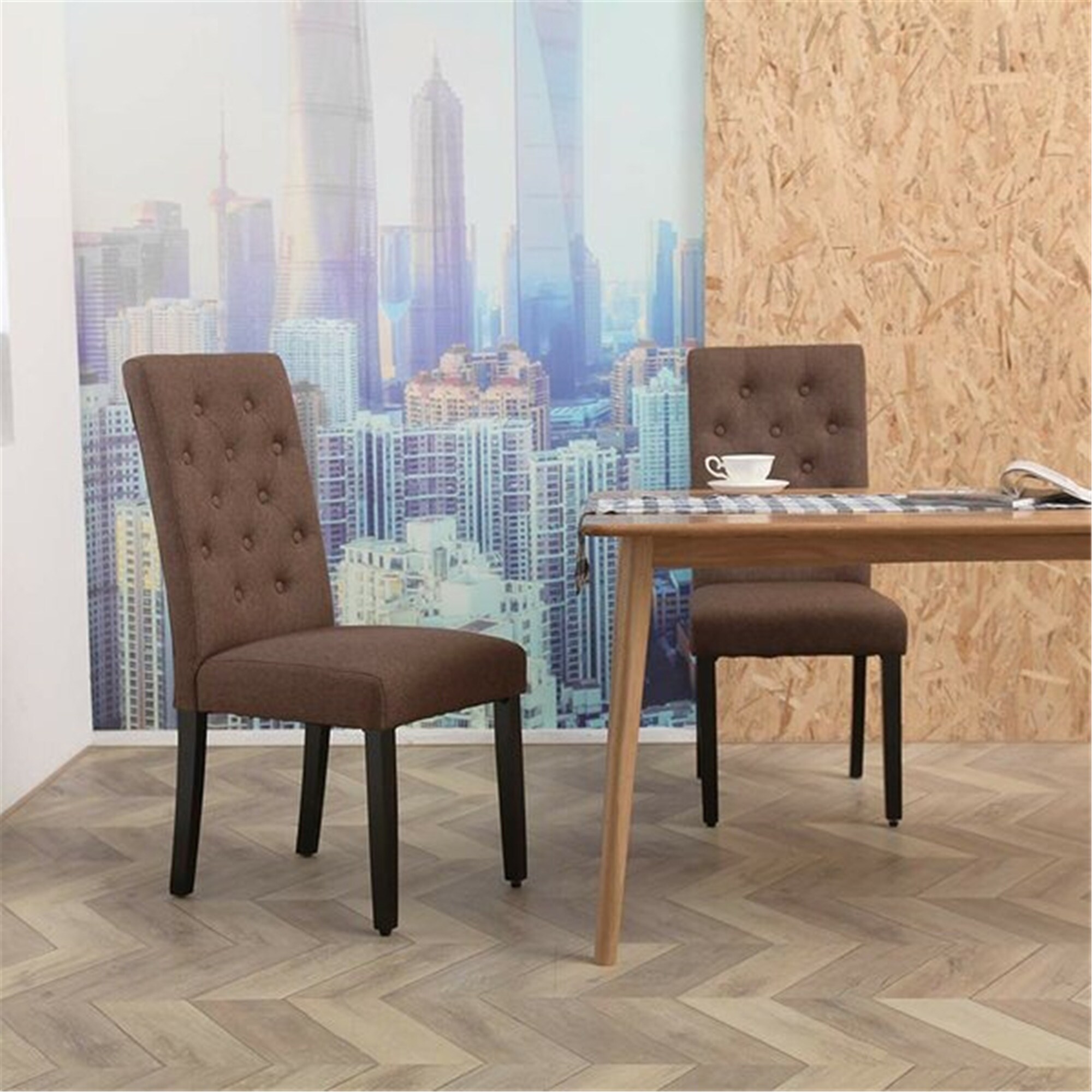 upholstered parsons chair