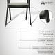 preview thumbnail 52 of 90, Set of 2/4/6 - Santana Mid-Century Modern Upholstered Wood Dining Chairs