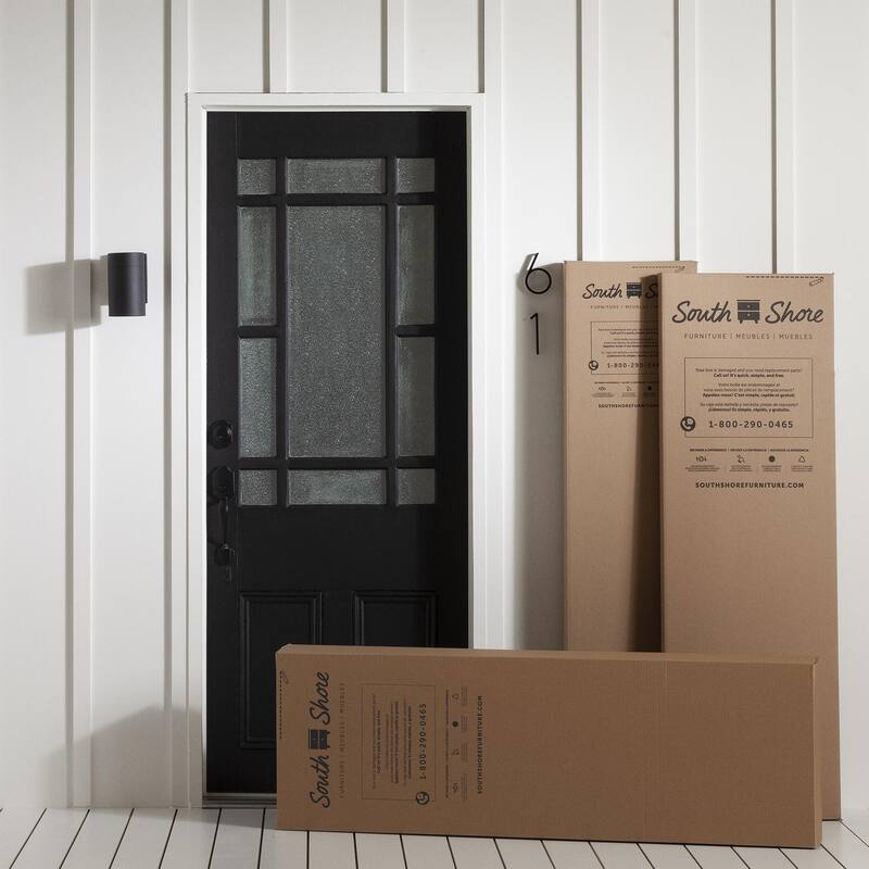 South Shore Fusion Bed and Headboard Set