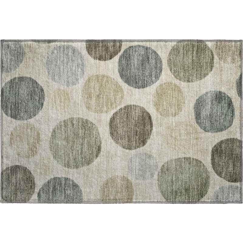 Premium Washable Super Soft Modern Bubbles Mayfield Rug