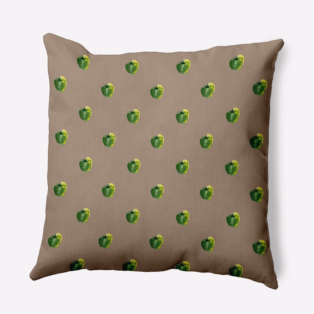 Peppers Pattern Decorative Throw Pillow