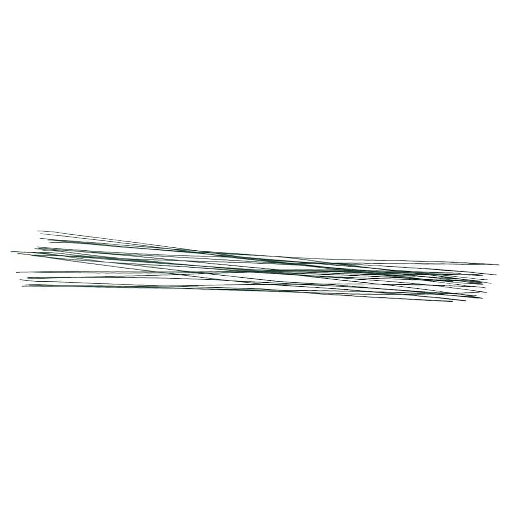 20 GA. Painted Stem Wire Floral Accessory - 18" - Green