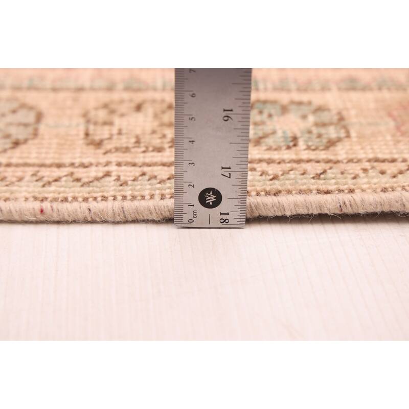 ECARPETGALLERY Hand-knotted Antalya Vintage Dark Copper Wool Rug - 9'10 x 12'10