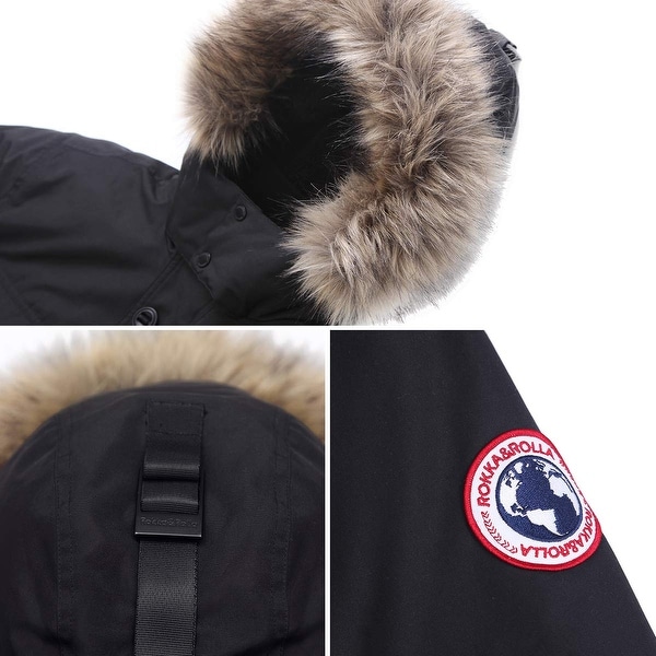Rokka \u0026 Rolla Mens Jacket Black Size