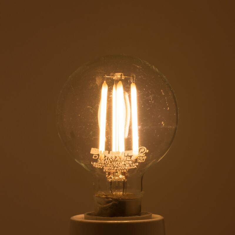 Bulbrite Multi Pack Dimmable G16 Candelabra (E12) LED Bulb