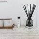 preview thumbnail 5 of 7, Grey Tinted Glass Reed Diffuser Zen Tea Scent