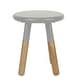 preview thumbnail 7 of 6, Kids Gray Wood Table and Stool Set