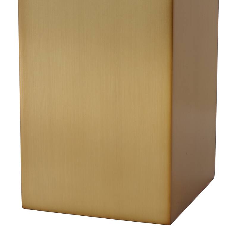 SAFAVIEH Couture Hank Metal Square Table Lamp - 16"W x 16"D x 28"H