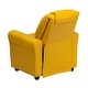 preview thumbnail 173 of 189, Contemporary Kids Recliner with Cup Holder and Headrest - 24"W x 21.5" - 36.5"D x 27"H