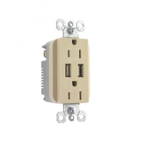 Shop Pass Seymour Legrand Tm826usbicc6 Ps Usb Duplex Tr