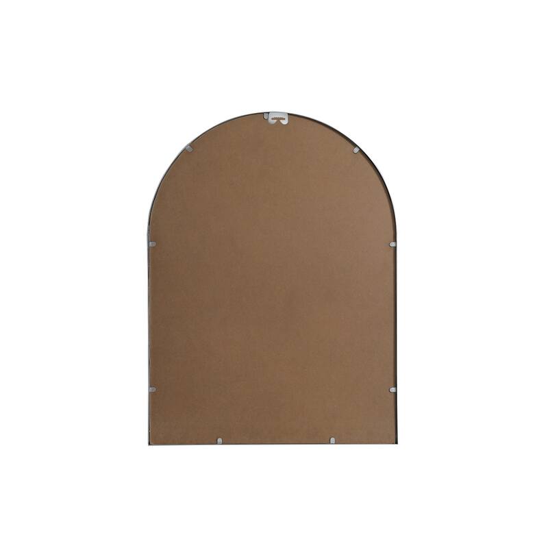 Indigo Home Metal Frame Arch Mirror 27x36 Inch