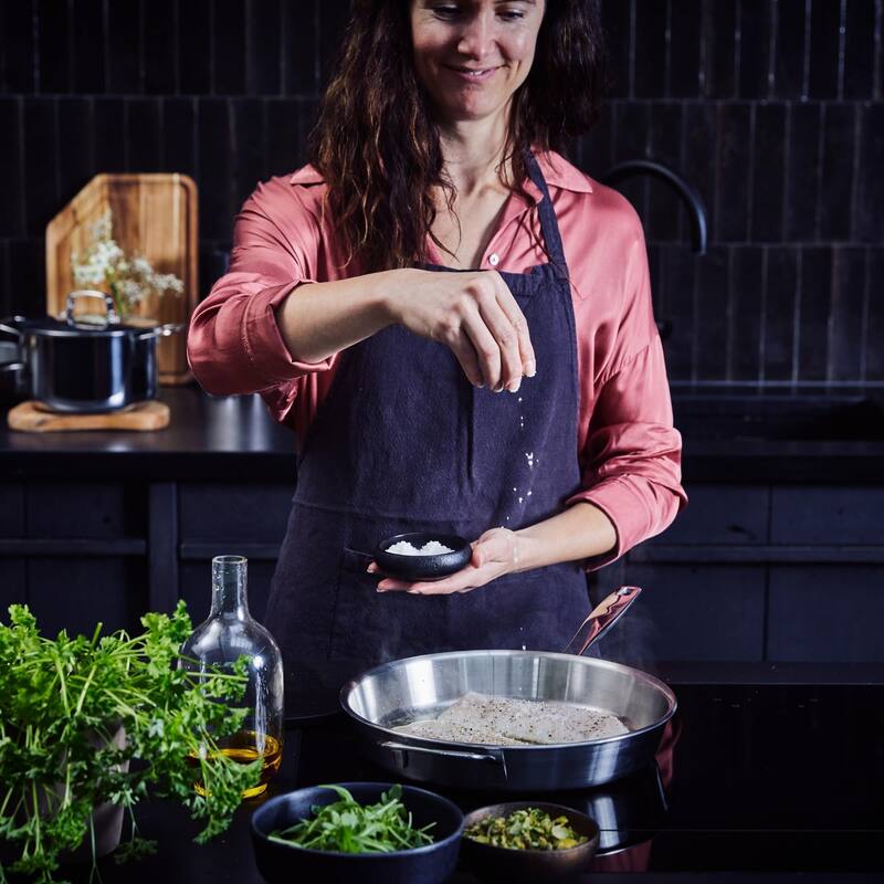 Alva Maestro 5-Ply Stainless Steel Frying Pan