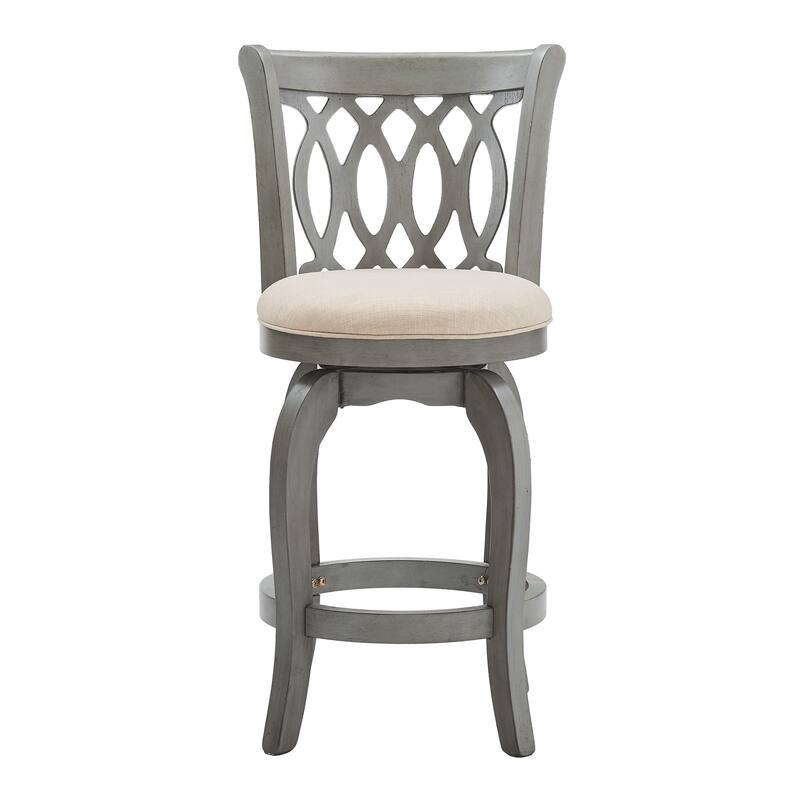 Verona Swivel 24-inch Counter Height Stool by iNSPIRE Q Classic