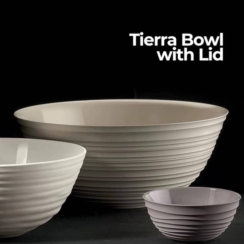 Guzzini Tierra Bowl with Lid