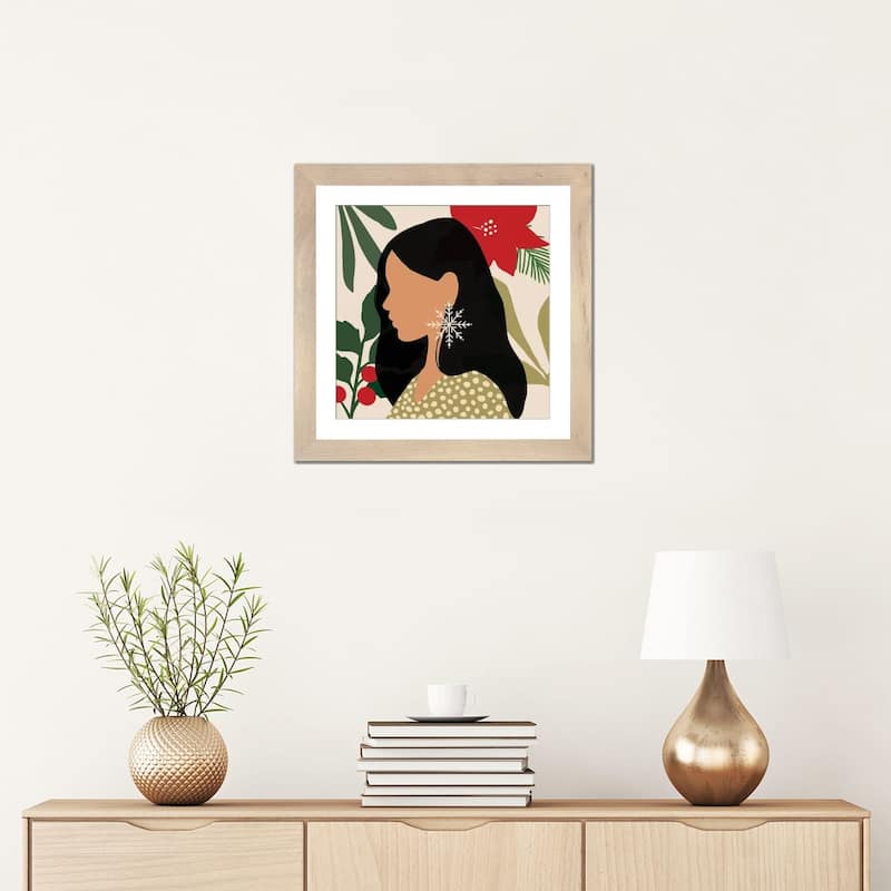 iCanvas "Christmas Earring II" by Victoria Barnes