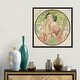 preview thumbnail 15 of 13, iCanvas "July, 1899 " by Alphonse Mucha Framed