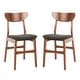preview thumbnail 5 of 98, SAFAVIEH Lucca Retro Dining Chair (Set of 2) - 17.3" x 20.8" x 33.1"