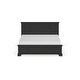 preview thumbnail 3 of 10, Homestyles Bedford King-size Traditional Ebony Wood Panel Bed