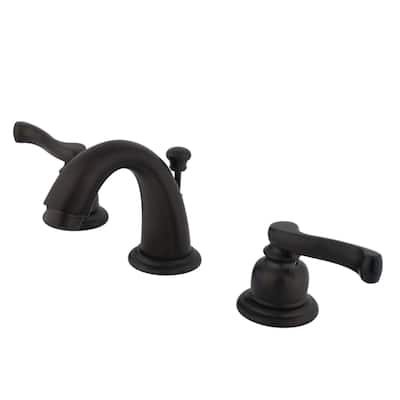 Kingston Brass 1.2 GPM Widespread Bathroom Faucet with Pop-Up Drain