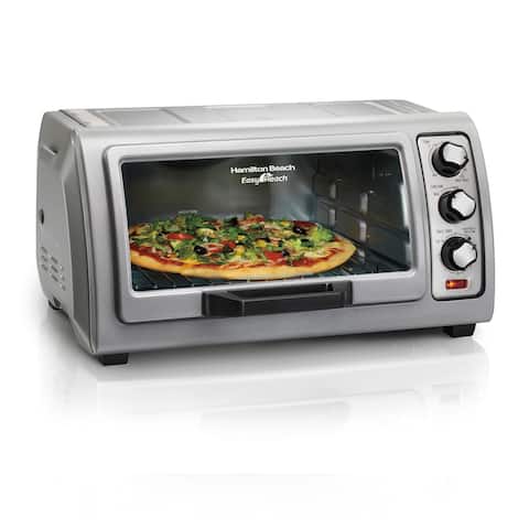 Hamilton Beach Easy Reach 6-slice Toaster Oven with Roll-top Door