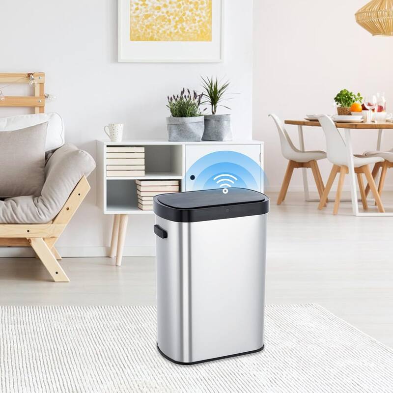 13 Gallon Automatic Trash Can