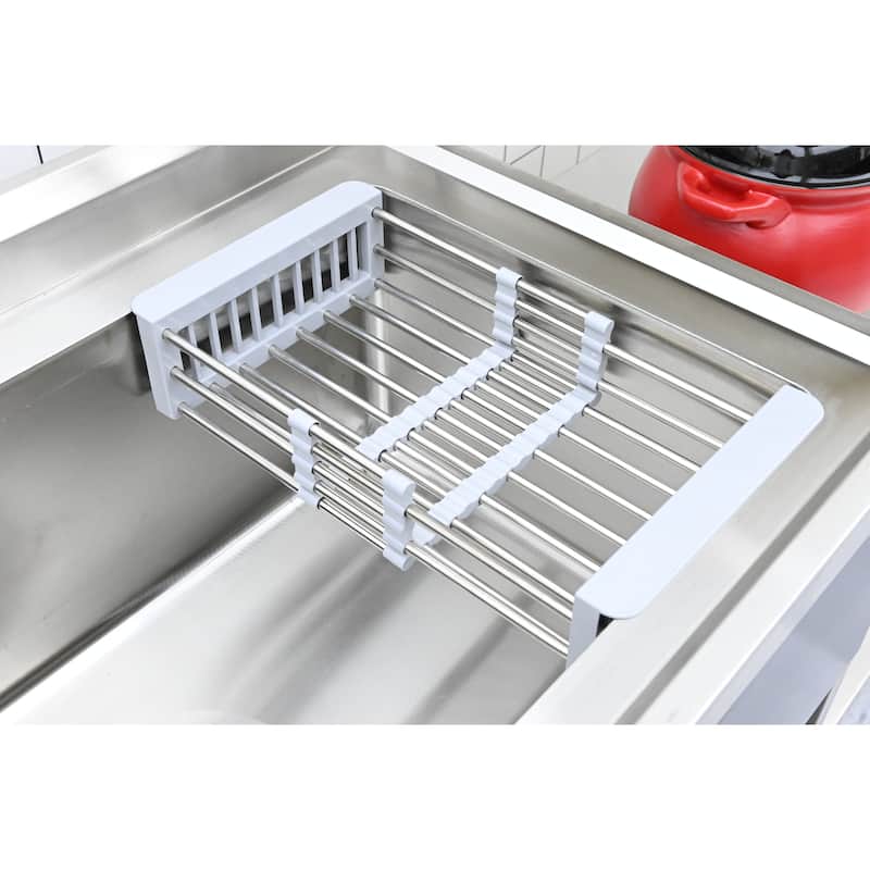 Stainless Steel Utility Sink, Freestanding Sink 1