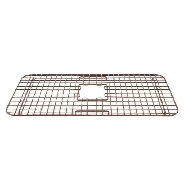 slide 2 of 6, SinkSense Rohe Antique Brown 27.75" x 13.375" Kitchen Sink Bottom Grid