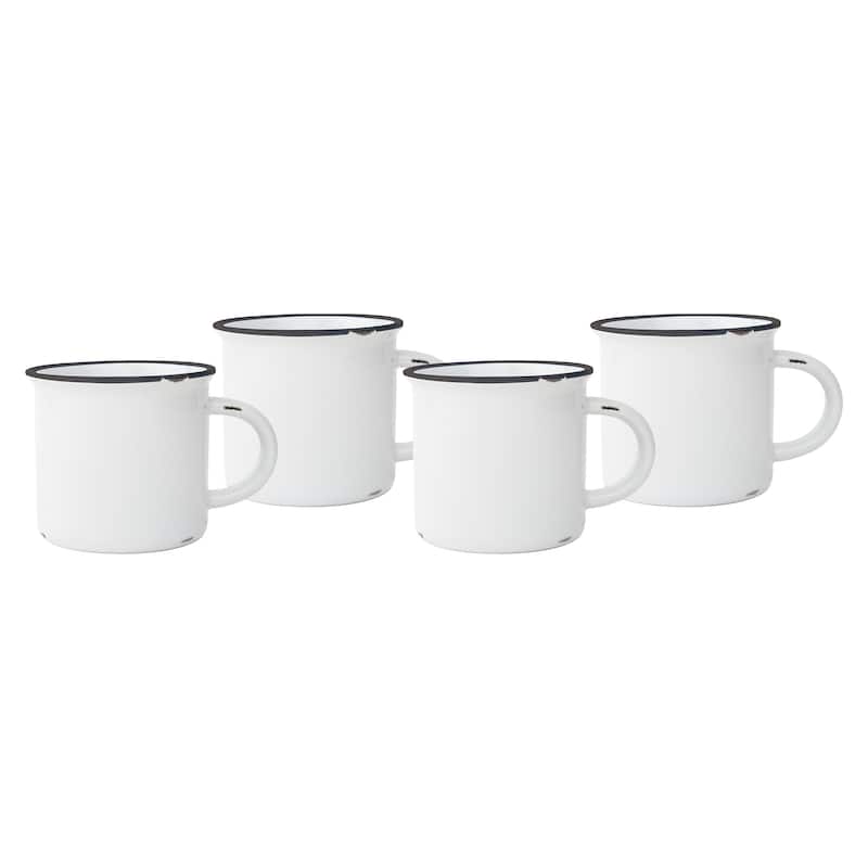 Tinware Mugs- Set of 4