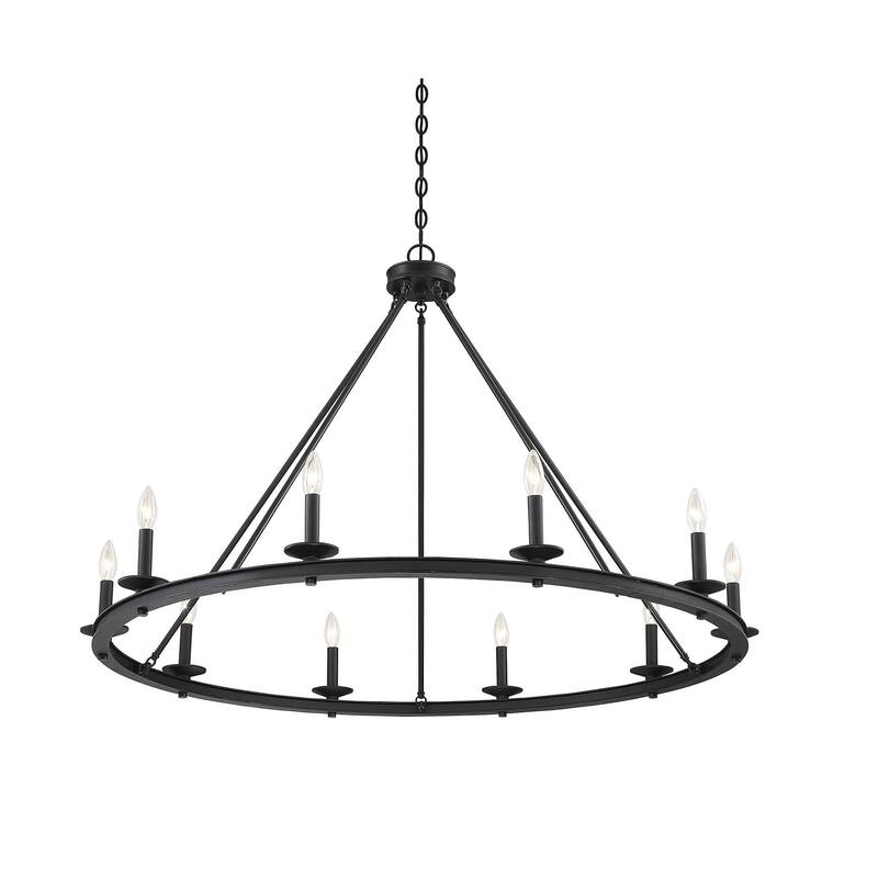 Savoy House Middleton 10 Light 45" Wide Taper Candle Ring Chandelier