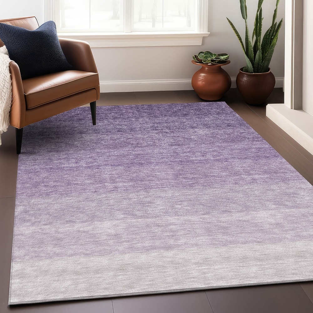Premium Washable Super Soft Ombre Mod Mayfield Rug