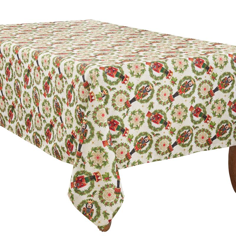 Nutcracker Holiday Tablecloth - 65"x120"