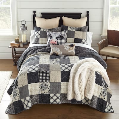 Donna Sharp Augusta 3PC Cotton Quilt Set