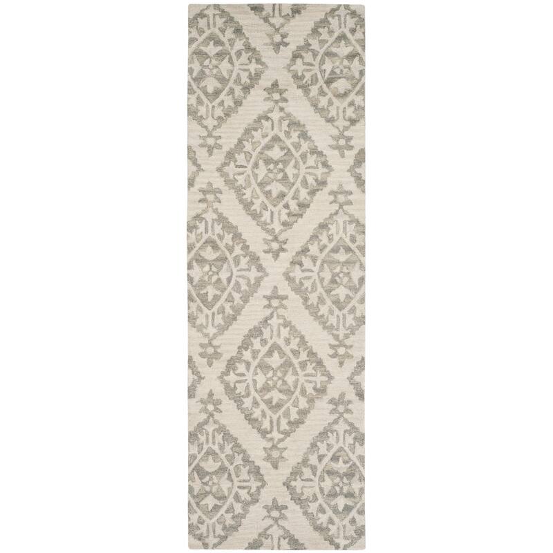 SAFAVIEH Handmade Micro-Loop Hyeong Wool Rug