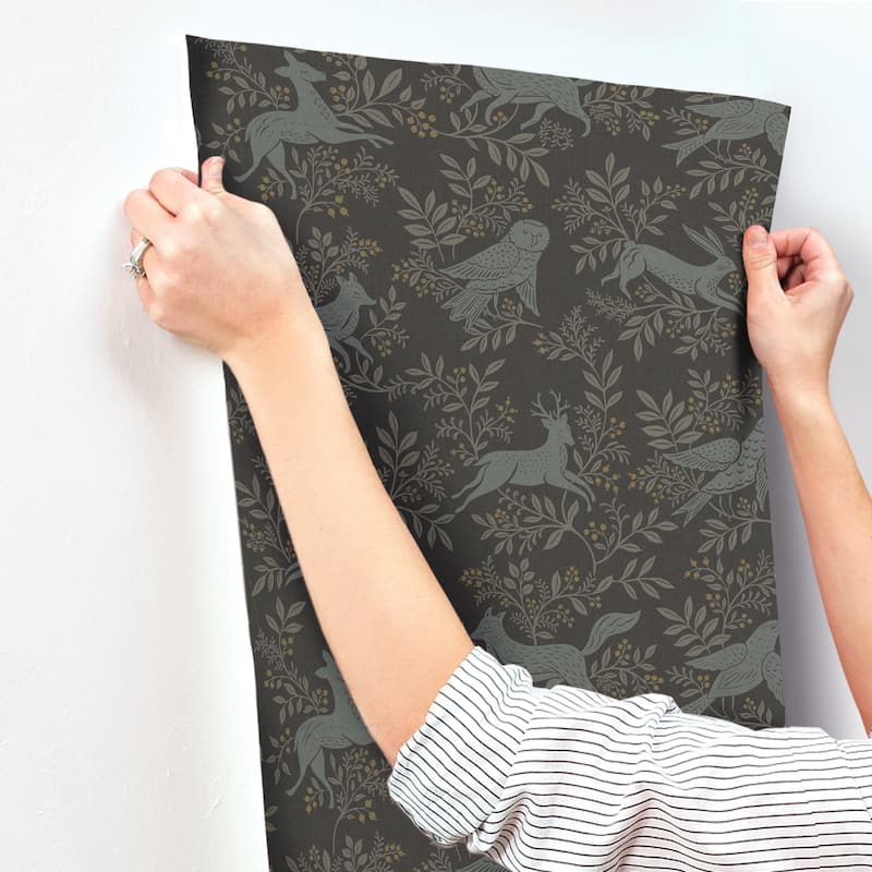 Chesapeake Revelry Black Forest Frolic Wallpaper