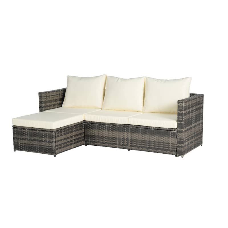 3 Pieces Patio Furniture Set