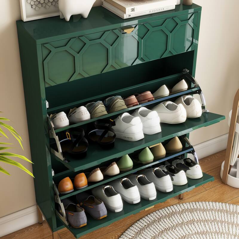 Shoe cabinet for 24 pairs of shoes
