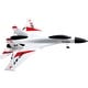 preview thumbnail 1 of 5, RC Plane, 4 Channel Remote Control Airplane with 6-Axis Gyro Stabilizer with 2 Batteries - 2.4GHZ 4 Channel 2.4GHZ 4 Channel