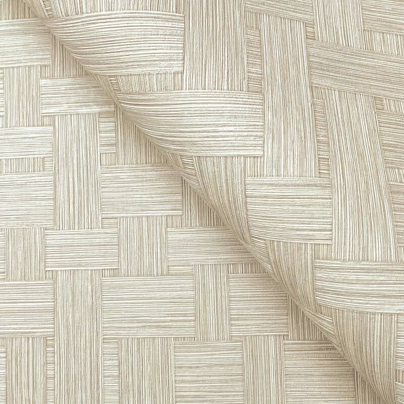 York Wallcoverings Basketry Wheat Wallpaper