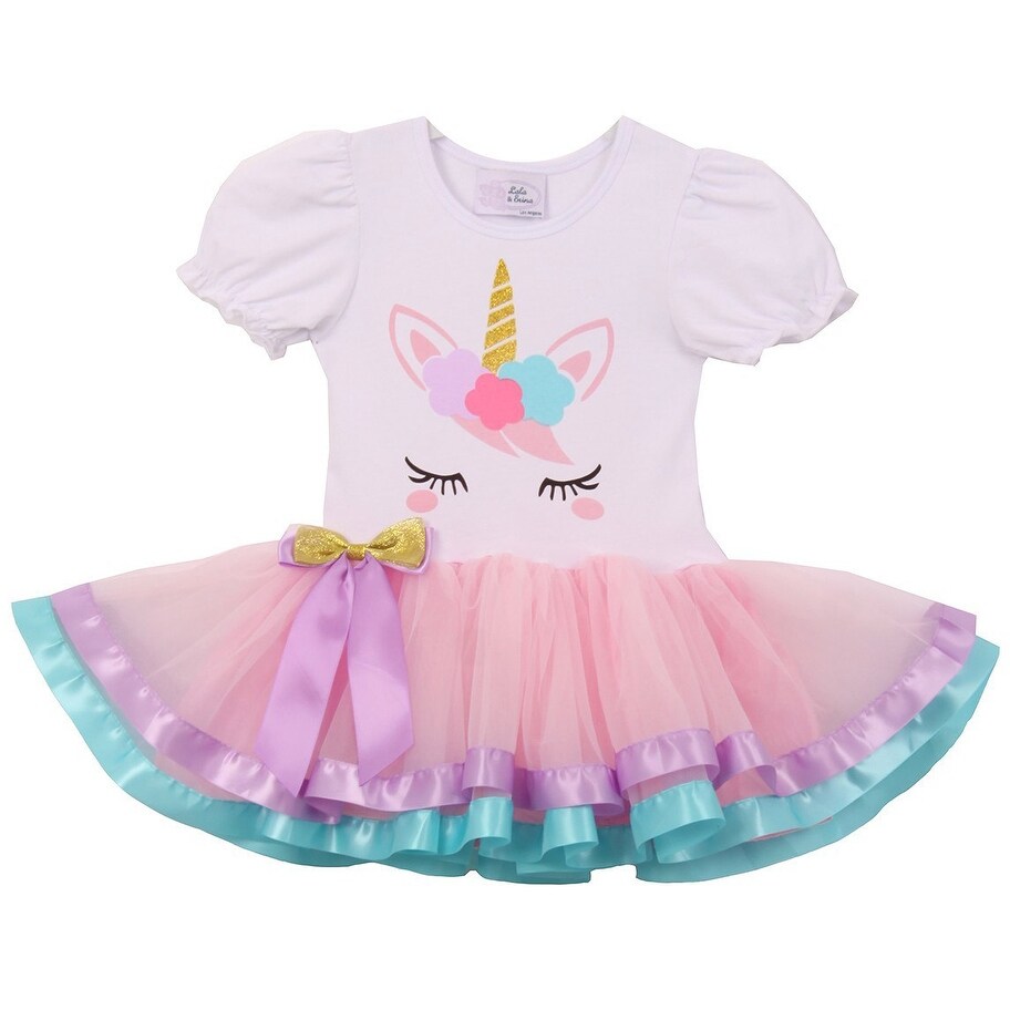 unicorn pink dress