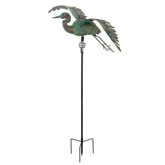 Bird Bouncie Stake - Crane