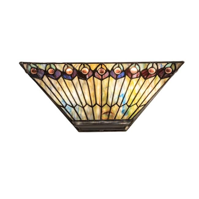 Meyda Tiffany 20008 2 Light 7" Tall Wall Sconce